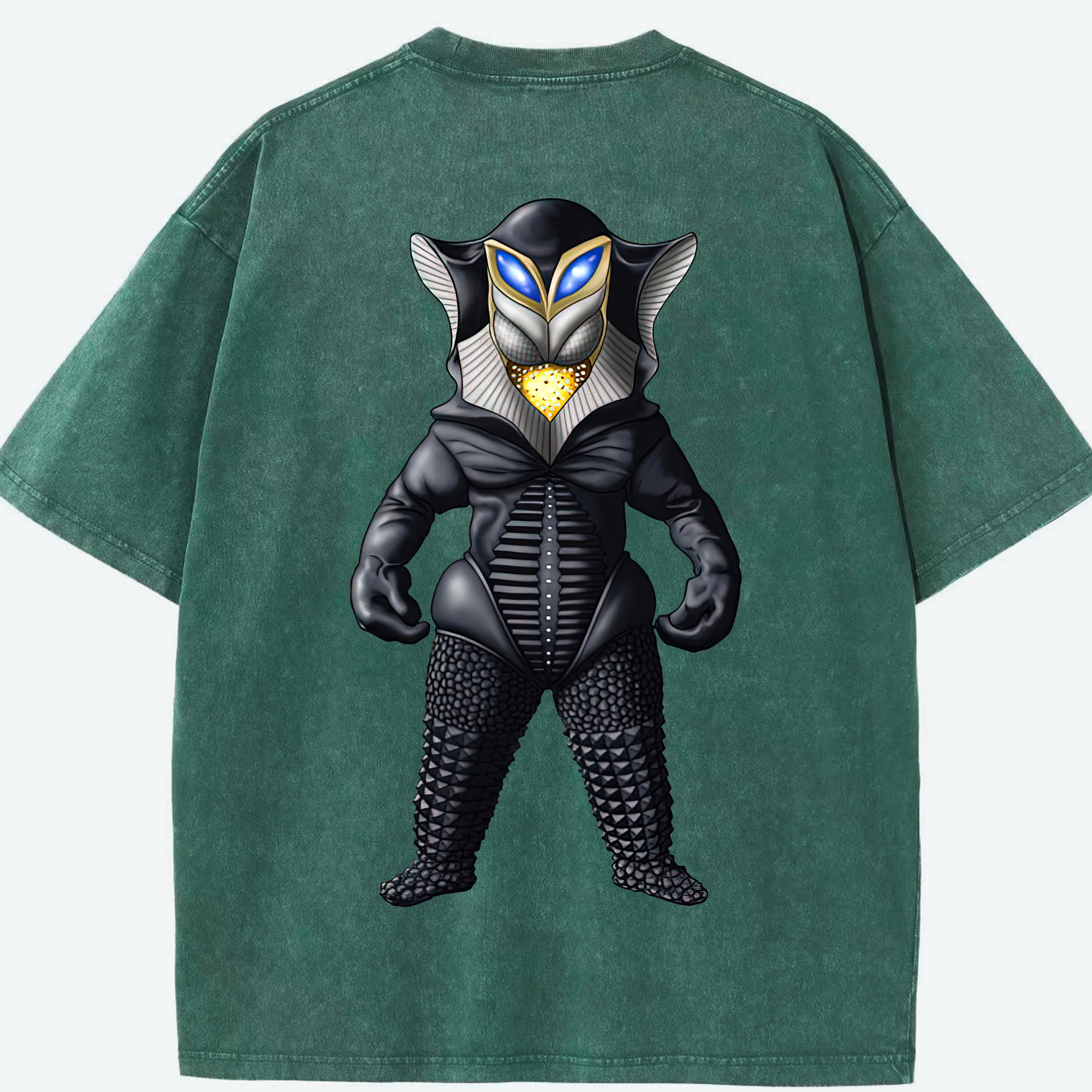 （画像用） ウルトラマン Ultraman 綿100% ヴィンテージ風 半袖Tシャツ（背面プリント）